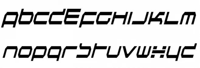 Quickness TT 字体 小写