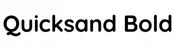 Quicksand Bold  baixar fontes gratis