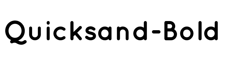 Quicksand-Bold Font - FFonts.net