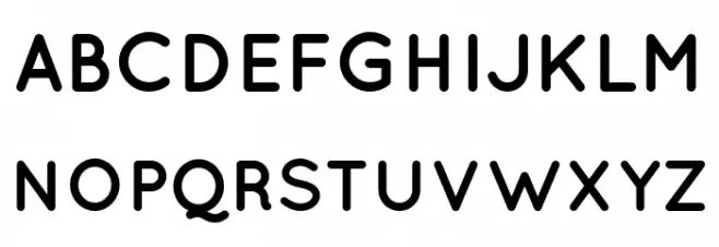 Quicksand-Bold Font Litere mari
