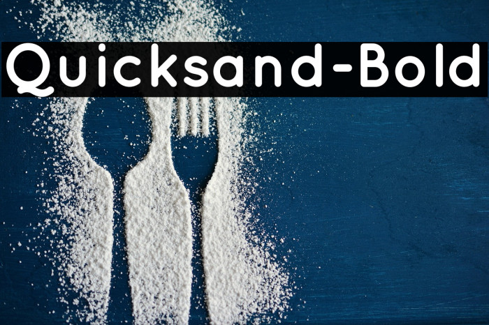 Quicksand-Bold Example 3