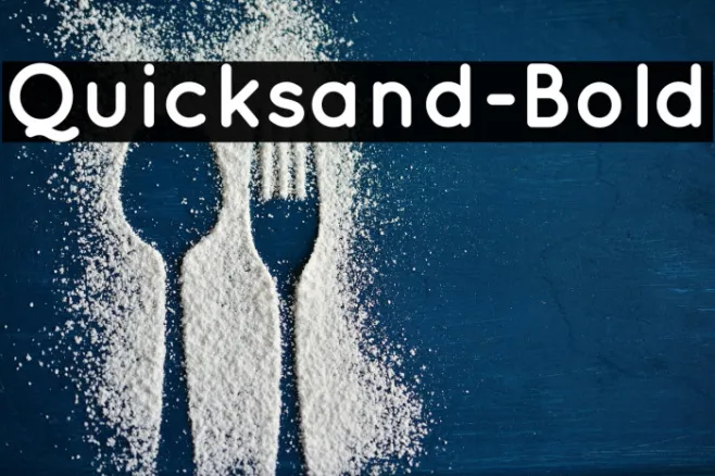 Quicksand-Bold Example 3