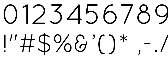 Quicksand Book Regular Font OTHER CHARS