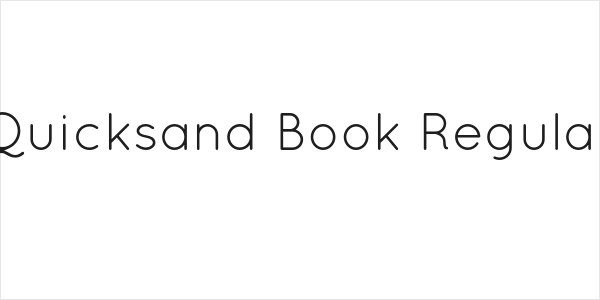 Quicksand Book Regular Logo