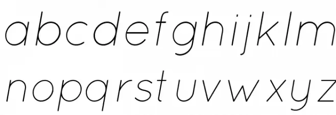 Quicksand Light Oblique Regular  