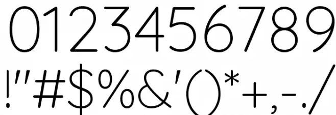 Quicksand Light Fonte OUTROS PERSONAGENS