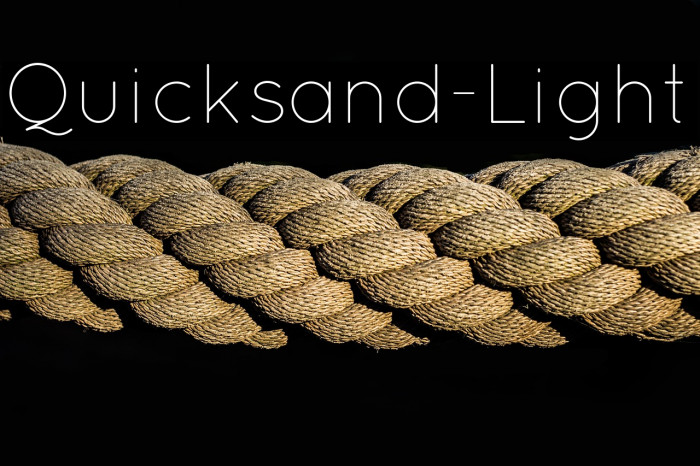 Quicksand-Light Example 1