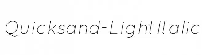 Quicksand-LightItalic 