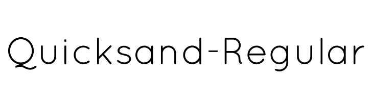 Quicksand-Regular  لخطوط تنزيل