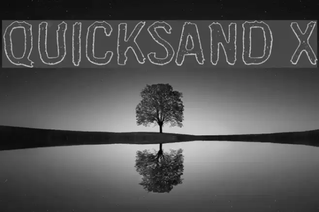 Quicksand x Font examples