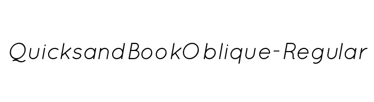 QuicksandBookOblique-Regular  नि: शुल्क फ़ॉन्ट्स डाउनलोड