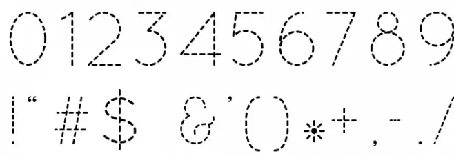 QuicksandDash-Regular Font OTHER CHARS