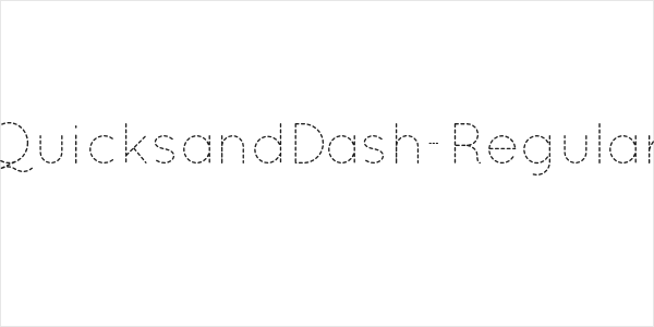 QuicksandDash-Regular Logo