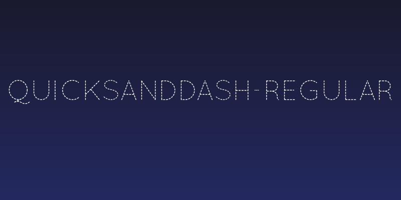 QuicksandDash-Regular Social Header