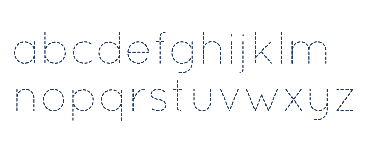 QuicksandDash-Regular Lowercase