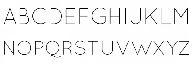 QuicksandLight-Regular Schriftart Groß