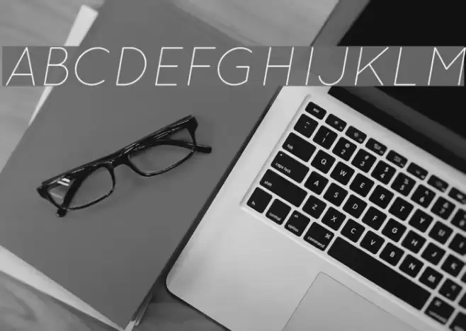 QuicksandLightOblique-Regular Font examples