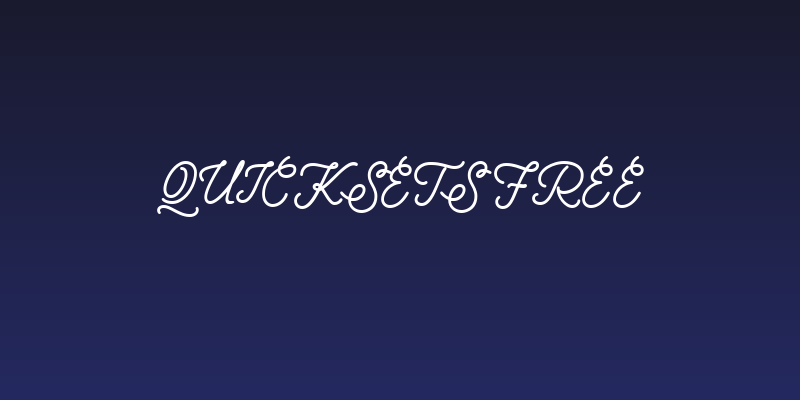 Quicksets FREE Social Header