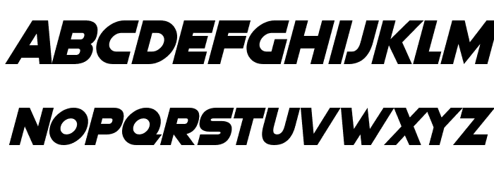 Quicksilver Italic Font LOWERCASE