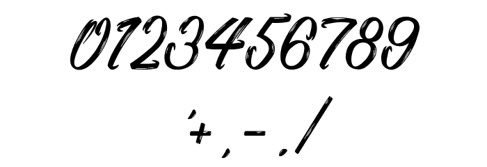 Quicksilver Font OTHER CHARS