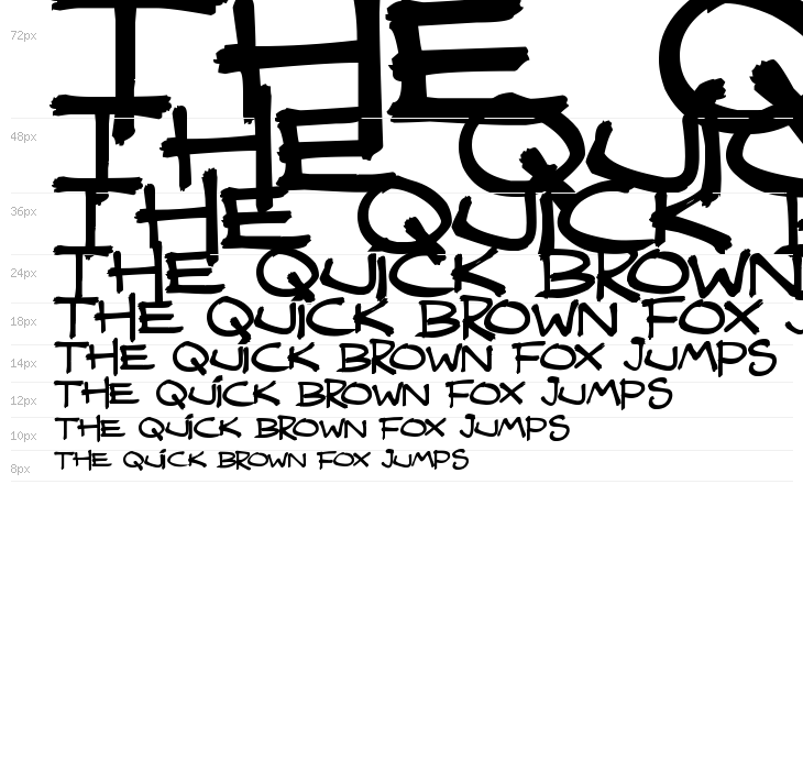 Quicky Brush Waterfall