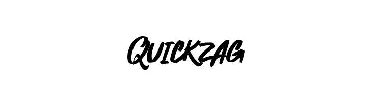 Quickzag  नि: शुल्क फ़ॉन्ट्स डाउनलोड