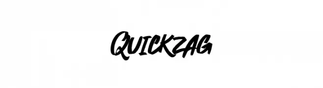 Quickzag  Fuentes Gratis Descargar