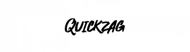 Quickzag  Скачать бесплатные шрифты