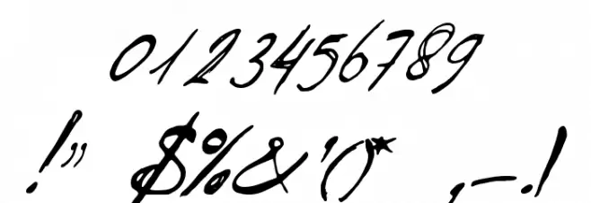 QuidProQuo Font OTHER CHARS