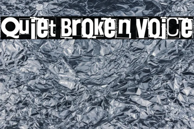 Quiet Broken Voice Example 2