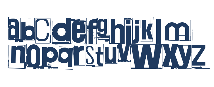 Quiet Broken Voice Lowercase