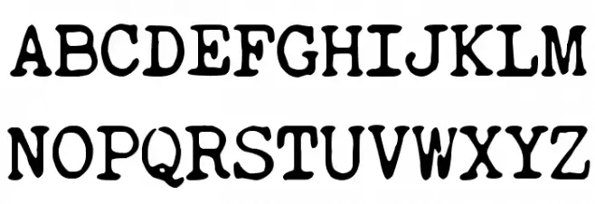 Quiet Evening Font Litere mari