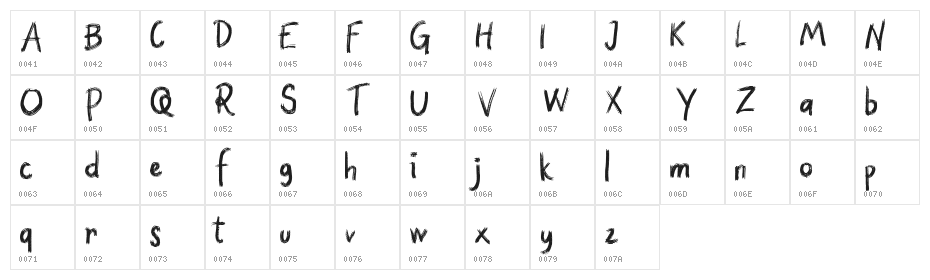 Quiet FREE Character Map