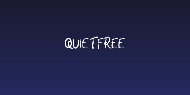 Quiet FREE Social Header
