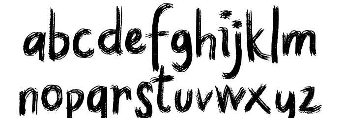 Quiet FREE Font LOWERCASE