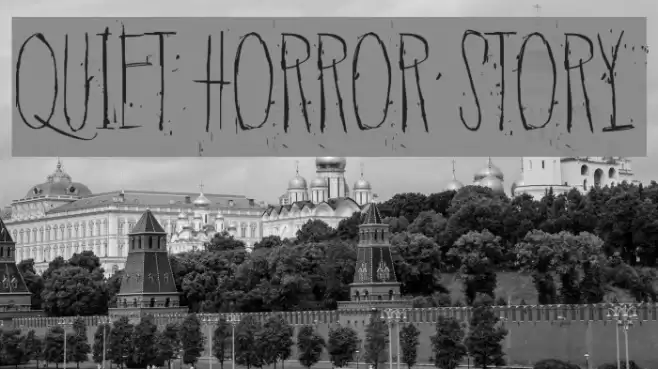 Quiet Horror Story Font examples