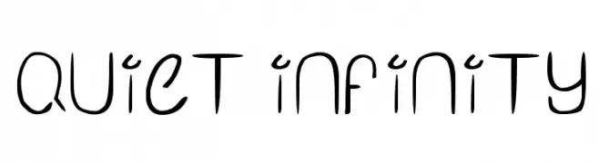 Quiet Infinity  免费字体下载
