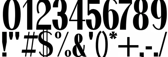 Quiet Streets Font OTHER CHARS