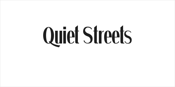 Quiet Streets Logo