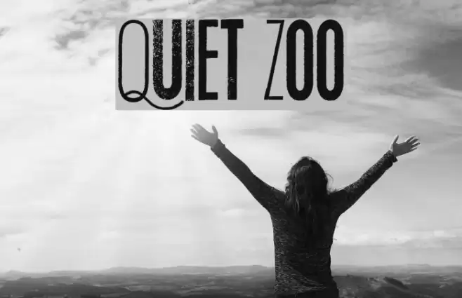 Quiet Zoo Font examples