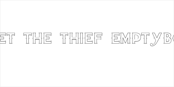 Quiet the Thief EmptyBold Logo