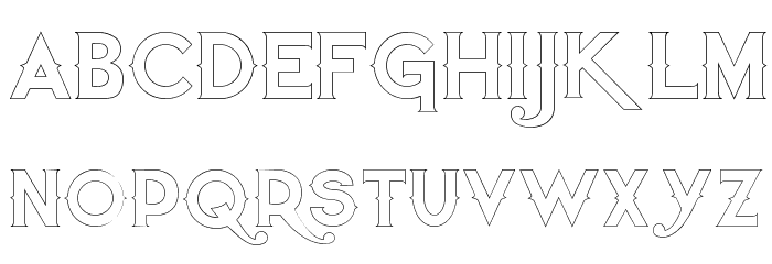Quiet the Thief Empty Font LOWERCASE