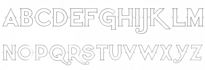 Quiet the Thief Empty Font LOWERCASE