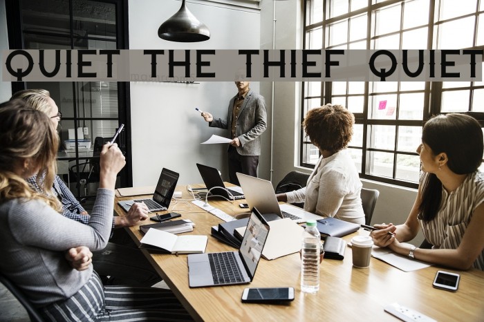 Quiet the Thief Quiet Font examples