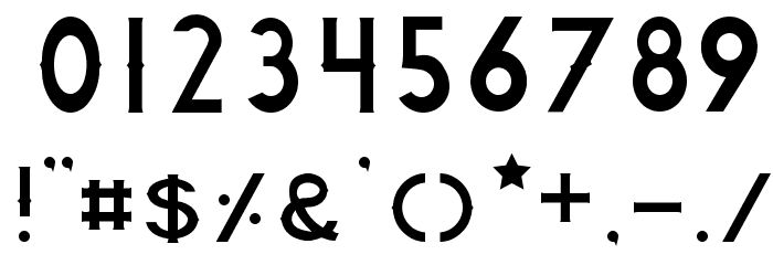 Quiet the Thief Thin Font OTHER CHARS