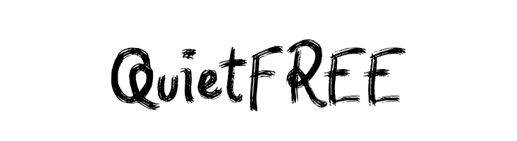 QuietFREE  Fuentes Gratis Descargar