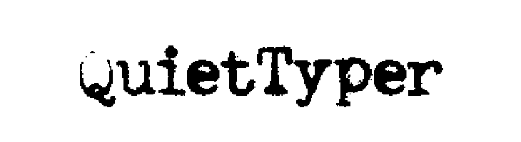 QuietTyper  नि: शुल्क फ़ॉन्ट्स डाउनलोड