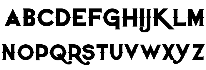 QuiettheThief-Bold Font LOWERCASE