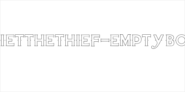 QuiettheThief-EmptyBold Logo