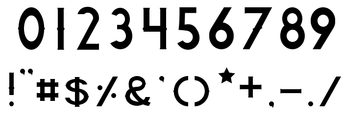 QuiettheThief-Thin Font OTHER CHARS